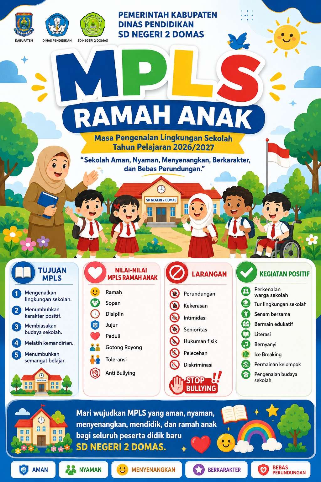Sambut Masa Depan Cerah, Mari Bersama Meriahkan MPLS Ramah 2026!